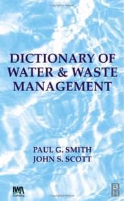 Tapa de Dictionary of Waste & Water Management (Soul City)