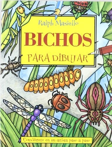Tapa de Bichos para dibujar