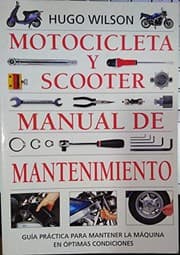 Tapa de Motocicleta y scooter manual de mantenimiento