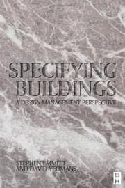 Tapa de Specifying buildings