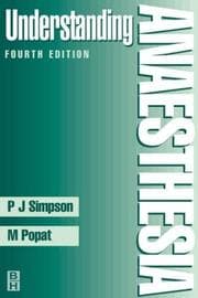 Tapa de Understanding anaesthesia