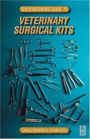Tapa de Quick Reference Guide to Veterinary Surgical Kits