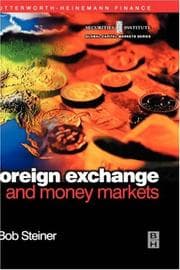Tapa de Foreign exchange and money markets
