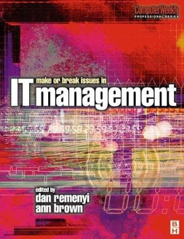 Tapa de The make or break issues in IT management