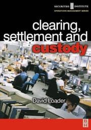 Tapa de Clearing, settlement, and custody