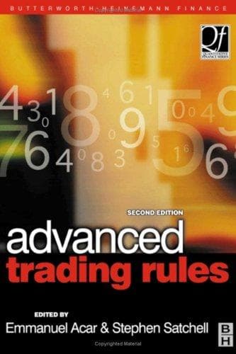 Tapa de Advanced Trading Rules, Second Edition (Quantitative Finance)