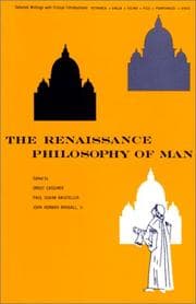 Tapa de Renaissance Philosophy of Man