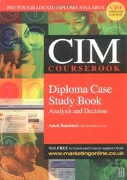 Tapa de CIM Coursebooks 2002-2003 Diploma Case Study Book