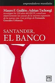 Tapa de Santander, el banco
