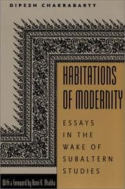 Tapa de Habitations of Modernity