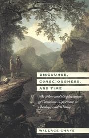 Tapa de Discourse, consciousness and time