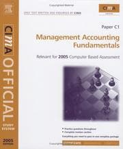 Tapa de Management accounting fundamentals