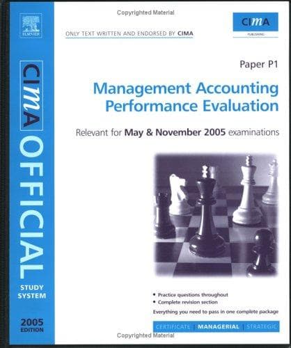 Tapa de CIMA Study System 05: Performance Evaluation