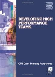 Tapa de Developing High Performance Teams CMIOLP (CMI Open Learning Programme)