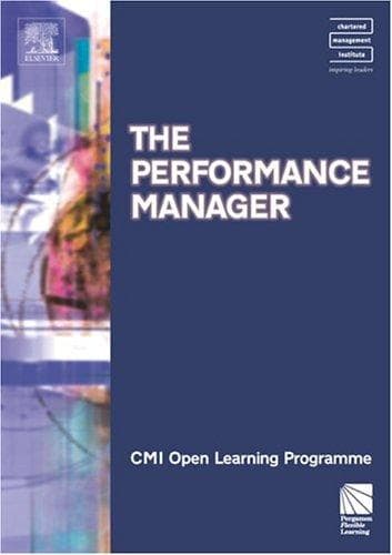 Tapa de Performance Manager CMIOLP (CMI Open Learning Programme)