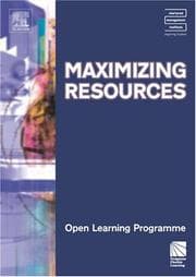 Tapa de Maximising Resources CMIOLP (CMI Open Learning Programme)