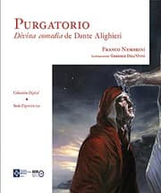 Tapa de Purgatorio. Divina comedia de Dante Alighieri