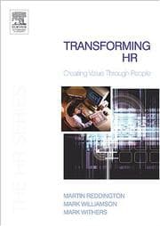 Tapa de Transforming HR