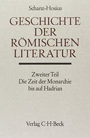 Tapa de Handbuch der Altertumswissenschaft, Bd.2, Geschichte der römischen Literatur, Die Zeit der Monarchie bis auf Hadrian