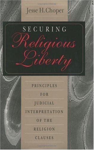 Tapa de Securing religious liberty