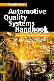 Tapa de Automotive quality systems handbook