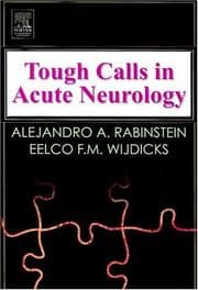 Tapa de Tough calls in acute neurology