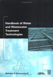 Tapa de Handbook of water and wastewater treatment technologies