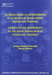Tapa de Estudios sobre la biodiversidad de la región de Bahía Honda, Veraguas, Panamá