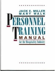 Tapa de Personnel training manual for the hospitality industry