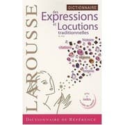 Tapa de Larousse Dictionnaire des Locutions Francaises