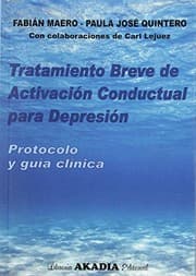 Tapa de Tratamiento breve de activación conductual para DEPRESIóN
