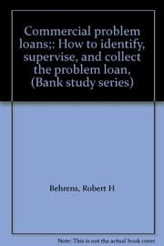 Tapa de Commercial problem loans