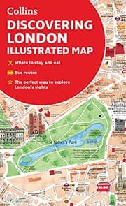 Tapa de Discovering London Illustrated Map