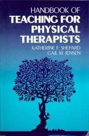 Tapa de Handbook of teaching for physical therapists