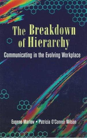 Tapa de The breakdown of hierarchy