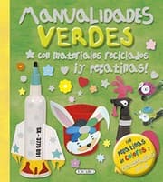 Tapa de MANUALIDADES VERDES CON MATERIALES RECICLADOS Y PEGATINAS