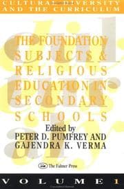Tapa de The Foundation subjects and religious education in secondary schools