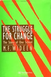 Tapa de The struggle for change