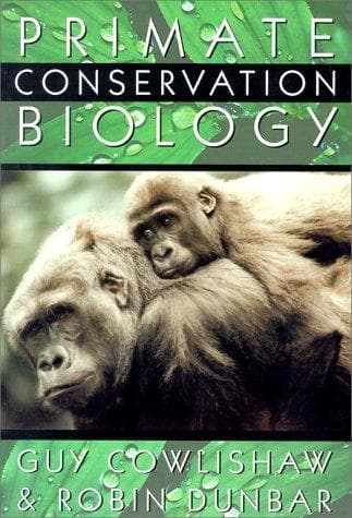 Tapa de Primate conservation biology