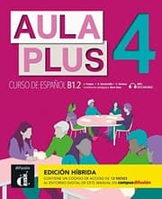 Tapa de Aula Plus 4 Ed. Hibrida L. del alumno