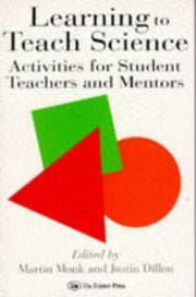 Tapa de Learning to teach science