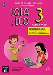 Tapa de Lola y leo Paso a Paso 3 Ed. hibrida L. del alumno