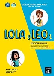 Tapa de Lola y Leo 1 Ed. hibrida L. del alumno