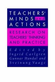 Tapa de Teachers' Minds And Actions: Research On Teachers' Thinking And Practice