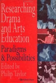 Tapa de Researching Drama and Arts Education
