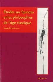 Tapa de Etudes sur Spinoza et les philosophies de l'âge classique