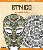 Tapa de Étnico. Libro para colorear