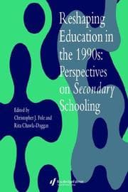 Tapa de Reshaping education in the 1990s