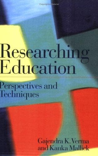 Tapa de Researching education