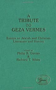 Tapa de A Tribute to Géza Vermès